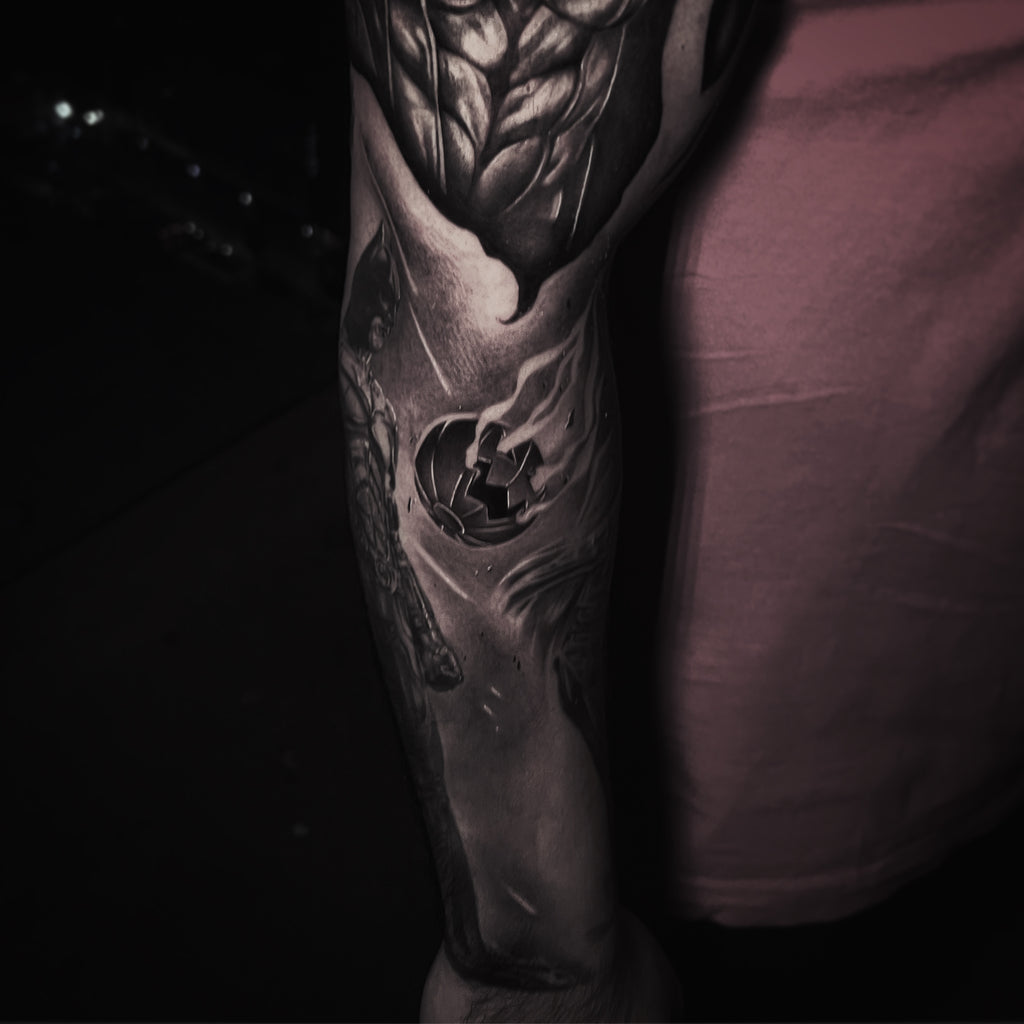 $900.00 Half Day Tattoo Session with Custom Design