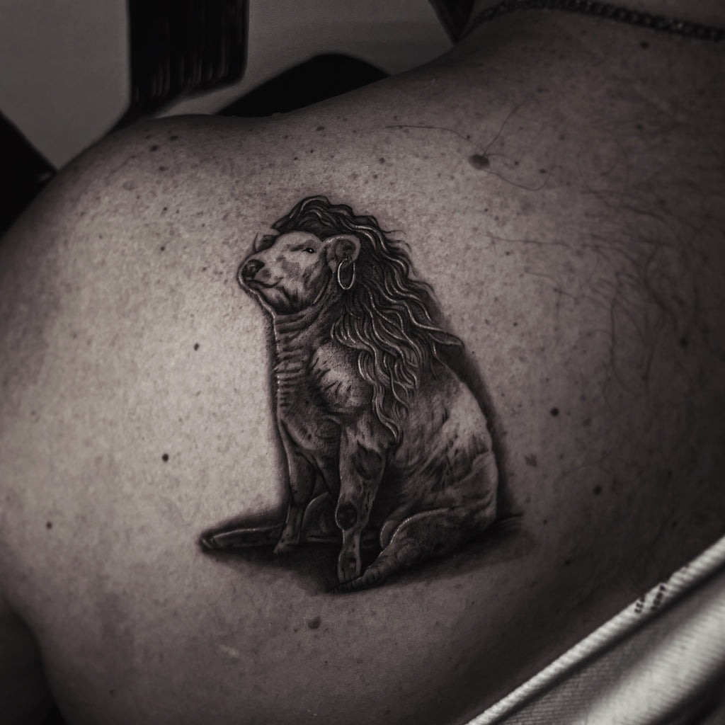 $900.00 Half Day Tattoo Session with Custom Design