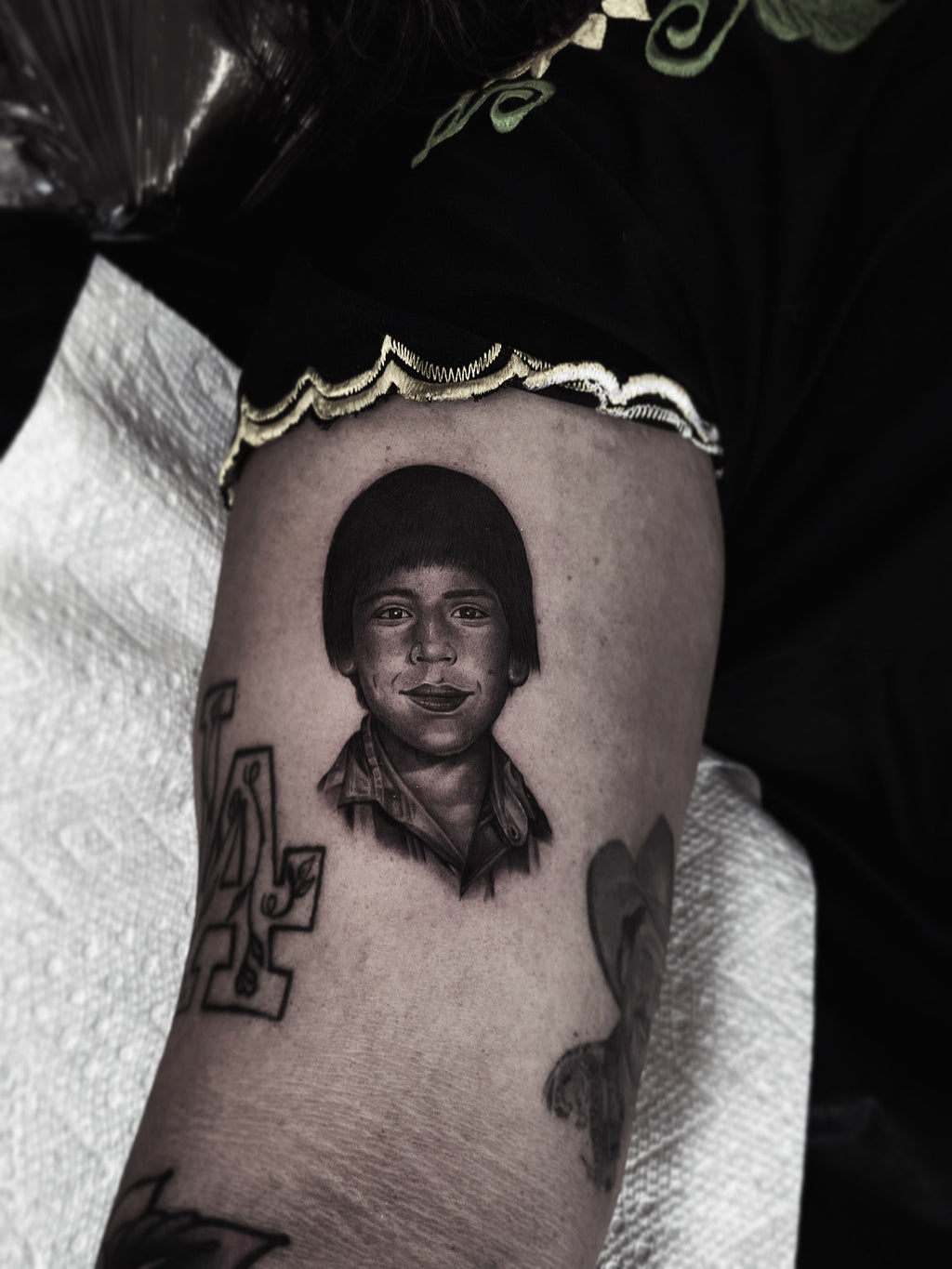 $900.00 Half Day Tattoo Session with Custom Design