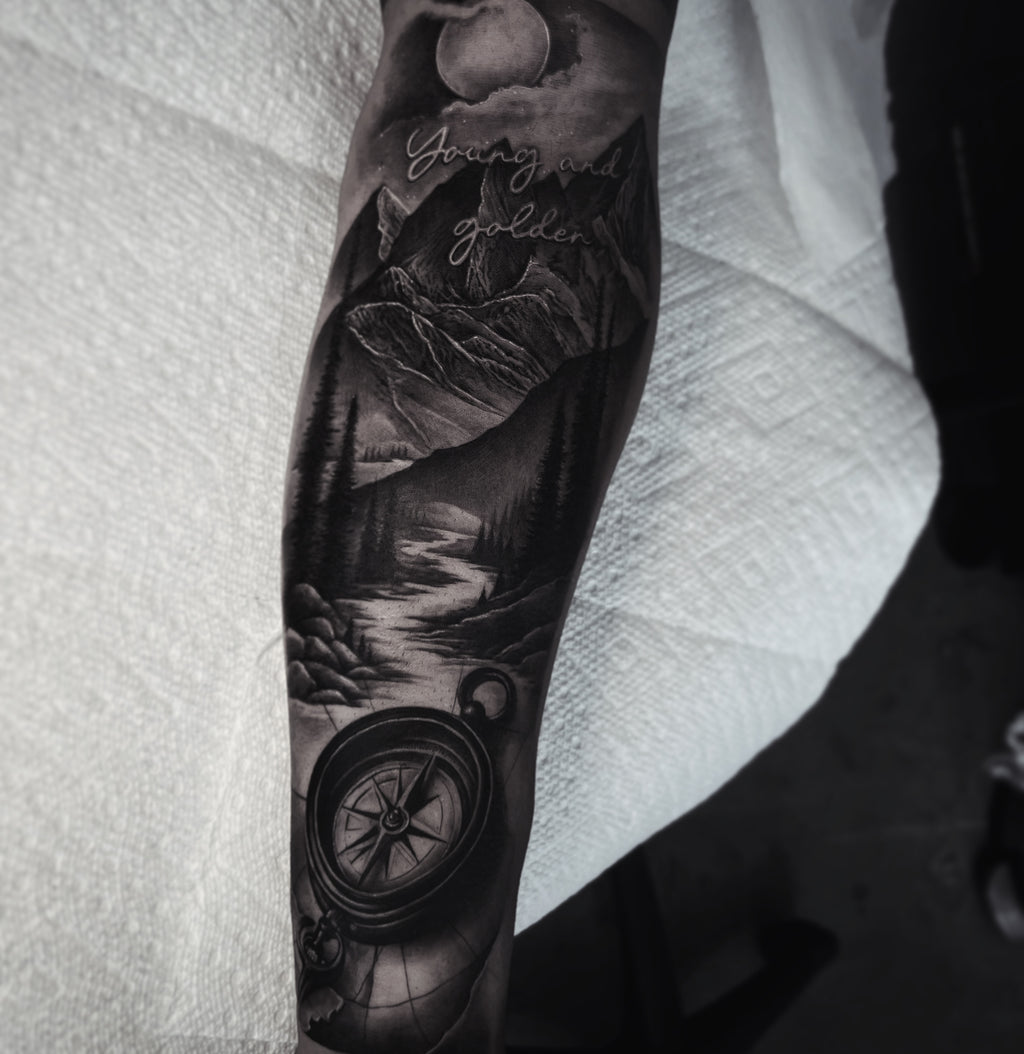 $1300.00 Full Day Tattoo Session With Custom Design