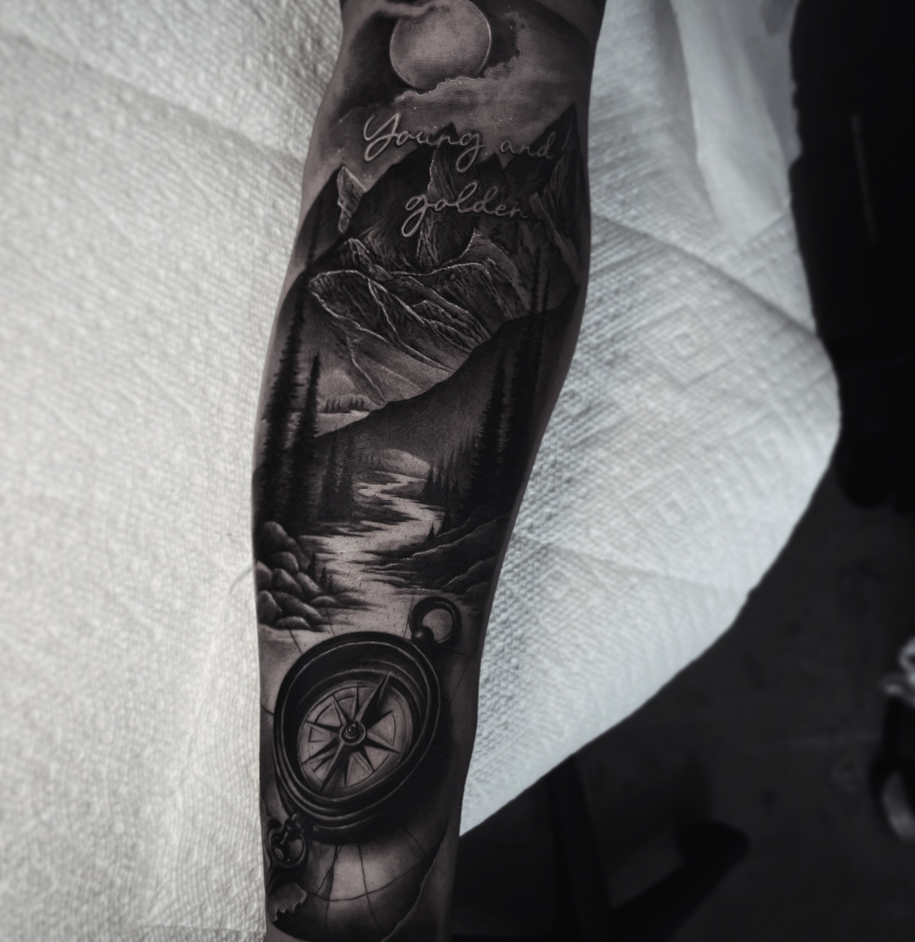$1300.00 Full Day Tattoo Session With Custom Design